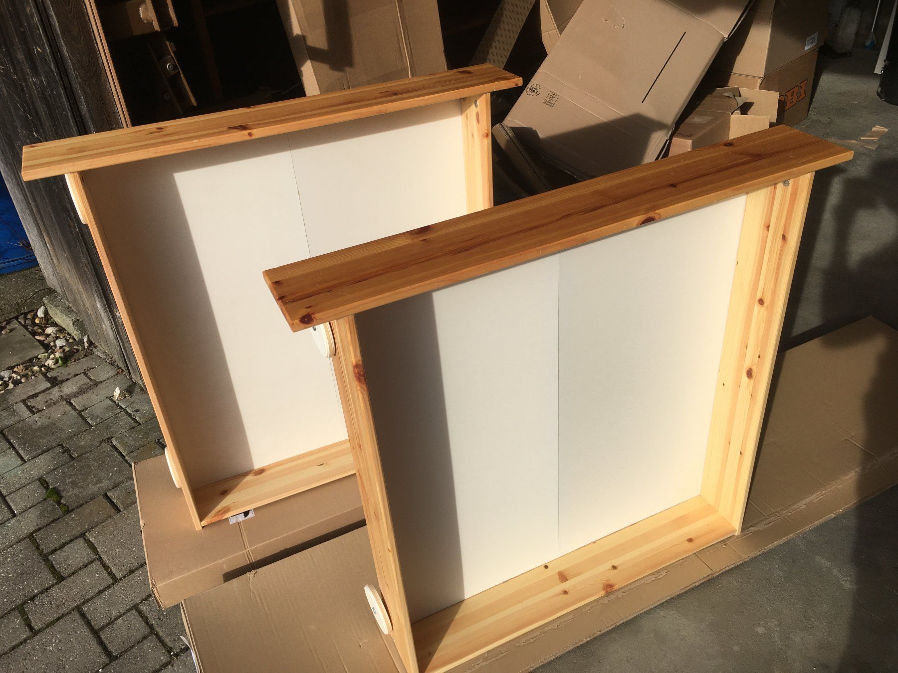 Transportkisten: FLEXA Bettschubladen, Set (2 Stück) – Gebraucht aus Diemerswil von Raskolnik