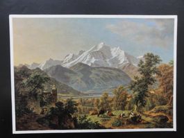 Antike Postkarte Mont Blanc