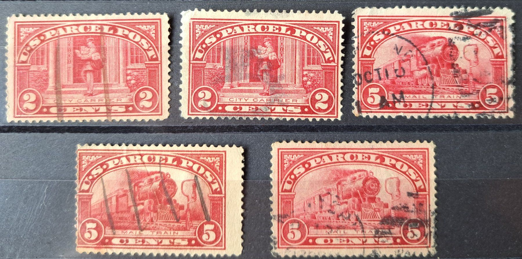 USA Paketmarken ʘ - USA Colis postaux ʘ (Gebraucht) in Biel/Bienne für ...