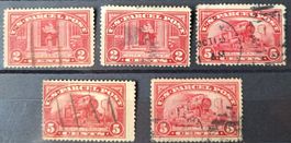 USA Paketmarken ʘ - USA Colis postaux ʘ