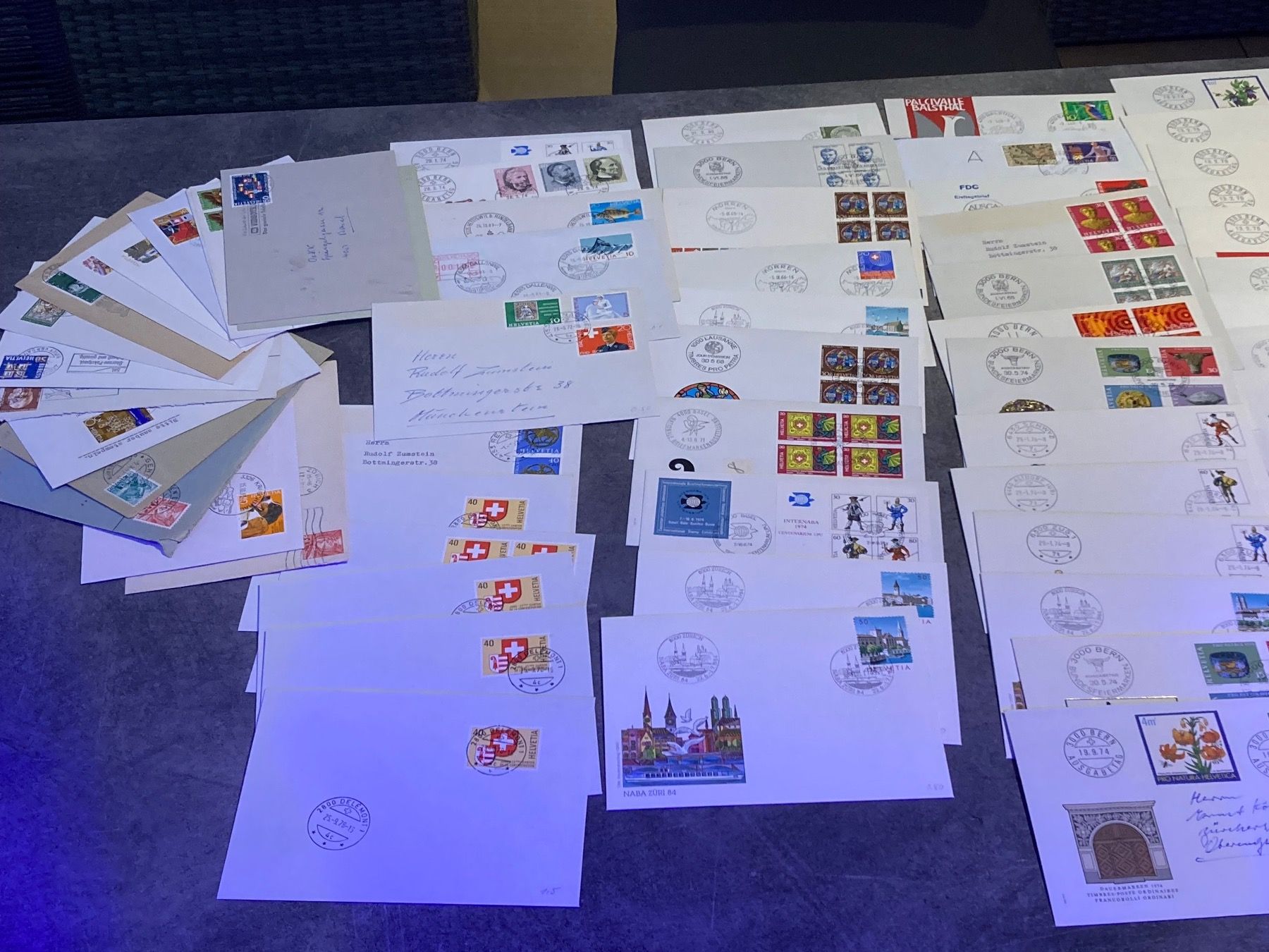Tutti i francobolli: FDC Schweiz Lot + Briefe – Usato da Reinach BL venduto da Haexli_46 6
