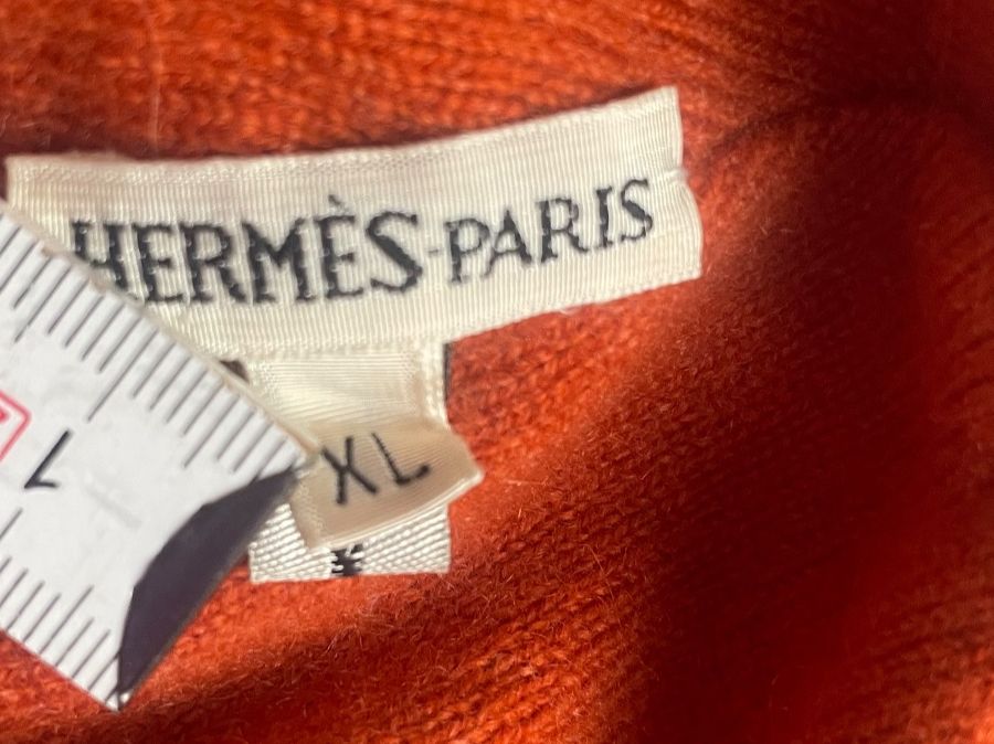 Hermès Copricapi, berretti & cappellini: Hermes Mütze 100% Kashmir – Usato da Minusio venduto da Pink222 5
