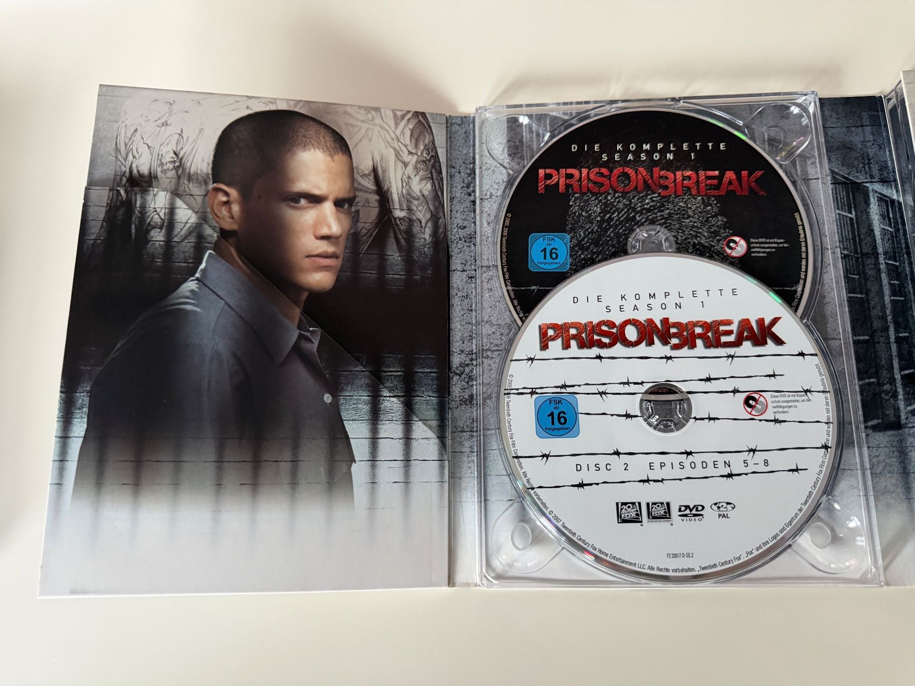 Tutti i DVDs: Prison Break - Staffel 1 DVD - Digipack im Schuber – Usato da Altstätten SG venduto da sheamus 6
