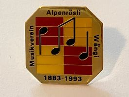 1 Pin Musikverein Alperösli Wängi