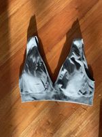 grau/ grüner Sport BH, ellen amber, L/XL