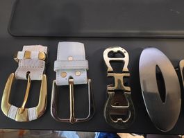 Schöne Gürtelschnallen verschiedener Herstellerz.B. Hermes..