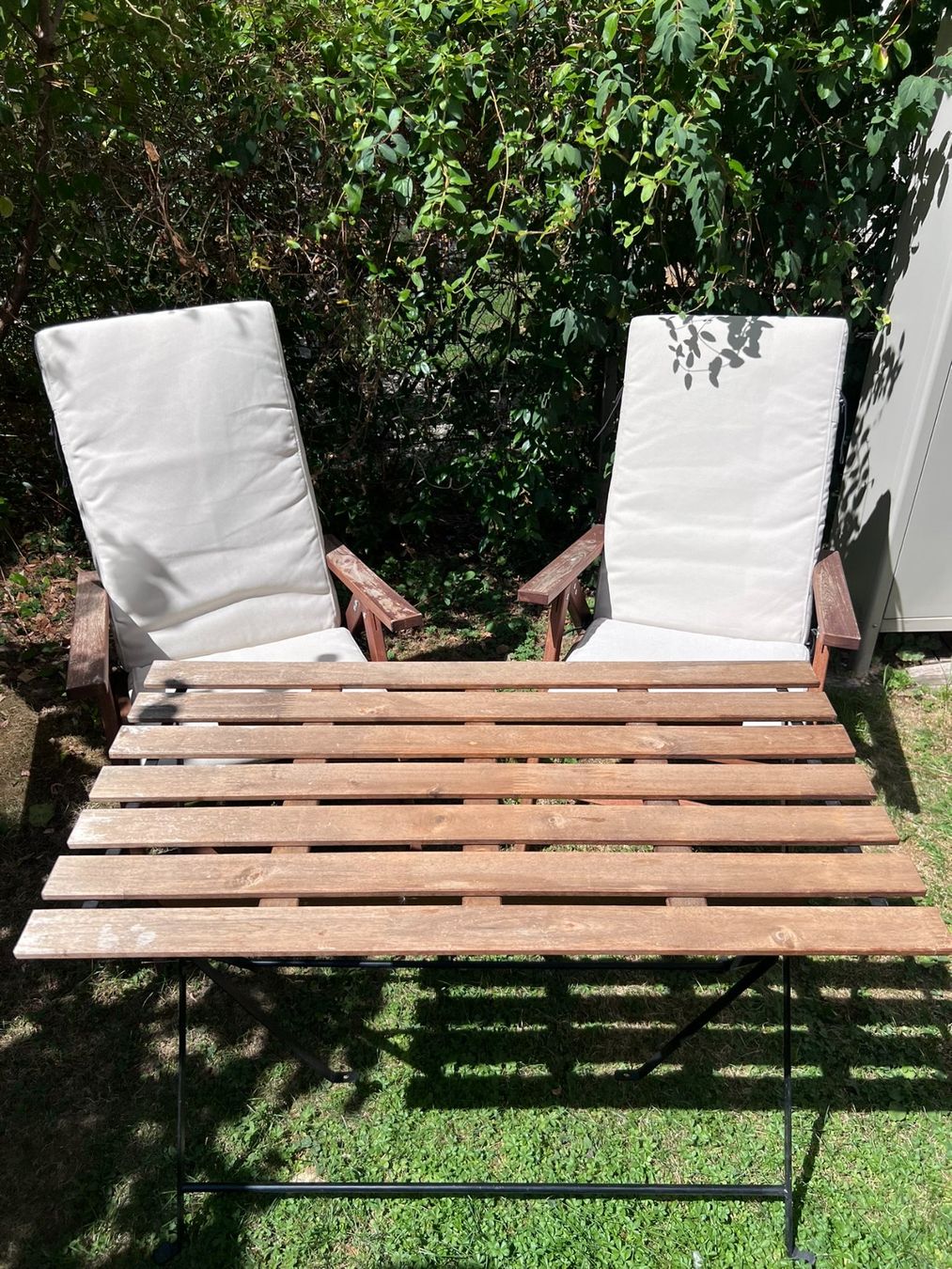 Set de table et chaises: Table et chaises jardin – D'occasion à Lausanne par val_6klk 1