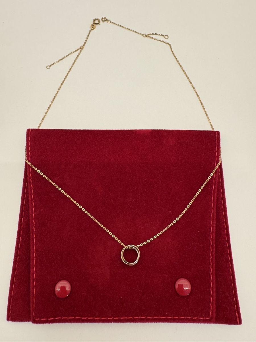 Cartier Catenine: Cartier Trinity Chain and pendant Mini model – Usato da Neuchatel venduto da Mia_G