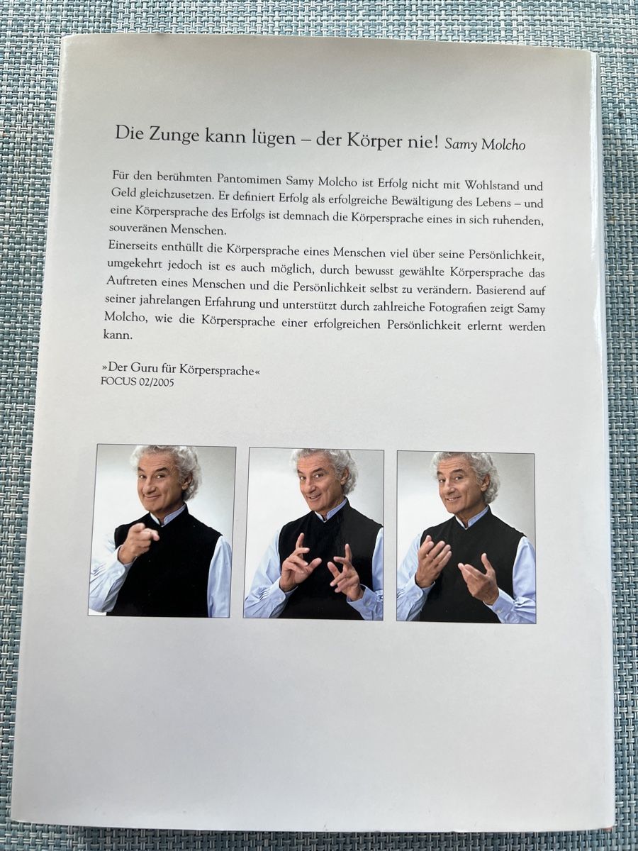 Libri: Samy Molcho: Körpersprache des Erfolgs – Nuovo (secondo la descrizione) da Schaffhausen venduto da azo_k6th 1