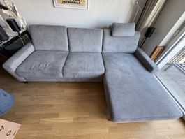 Bettsofa grau in sehr gutem Zustand