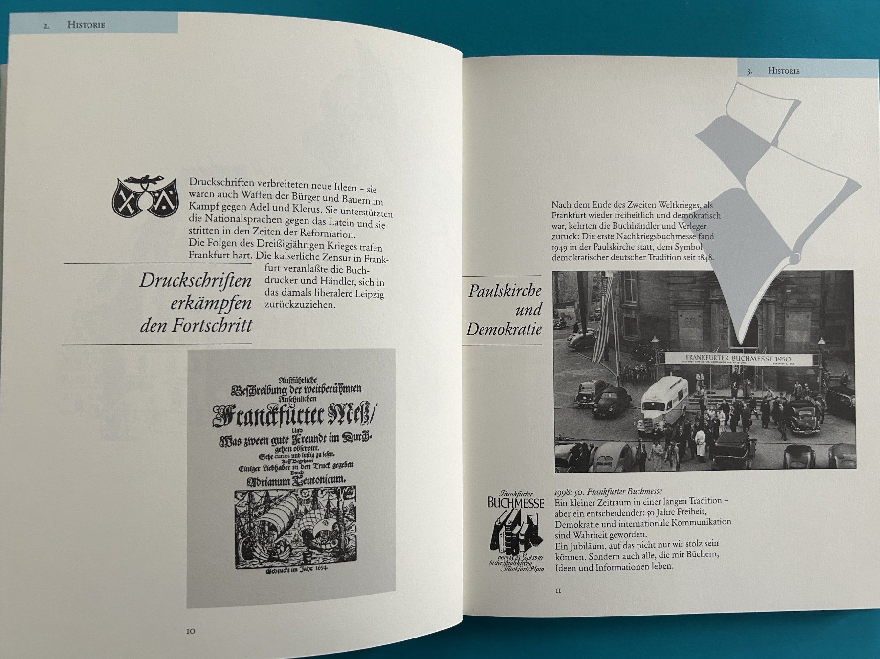 Bücher: DIE FRANKFURTER BUCHMESSE – Gebraucht aus Zürich von Domus09