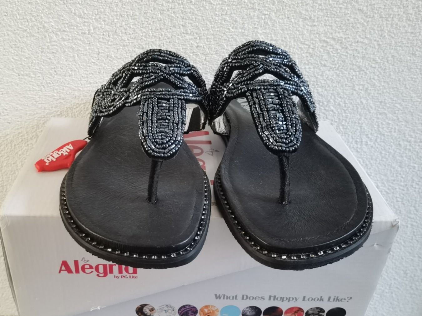 Scarpe da donna: Alegria Leder Sandalen Gr. 39 Neu – Nuovo e nell'imballaggio originale da Uerkheim venduto da Justi.y 1