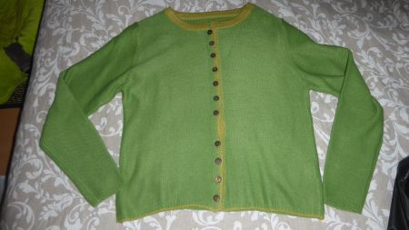 schöne Strickjacke Gr L