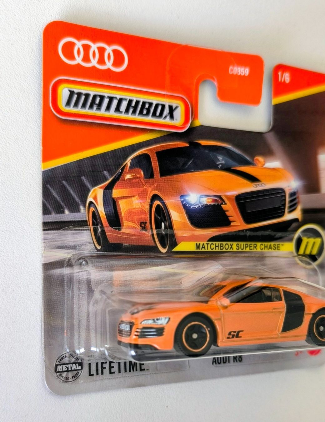 Matchbox Modellini d'auto: Matchbox SUPER CHASE Audi R8 – Nuovo e nell'imballaggio originale da Muttenz venduto da hak_dsk9 1