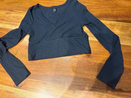 Shein Crop Top, Langarm, Grösse S, wie neu!