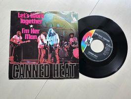 CANNED HEAT tolle Let's work Single Blues Rock 60's Kult Top