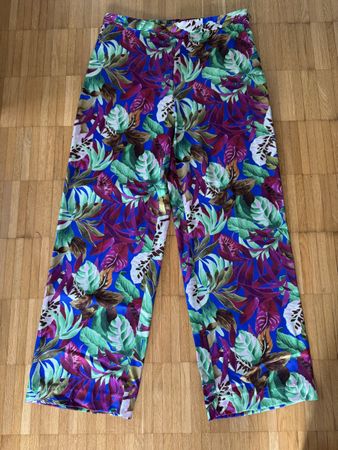 Zara polyester Sommer Hose neu Gr.XL