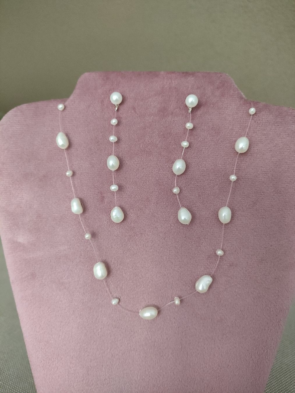 Catenine: Süsswasserperlen Kette-Set – Nuovo e nell'imballaggio originale da Bern venduto da Lidia.5 1