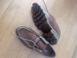 ASOS Halbschuhe Grösse 43 sandbraun neu - ähnlich CLARKS