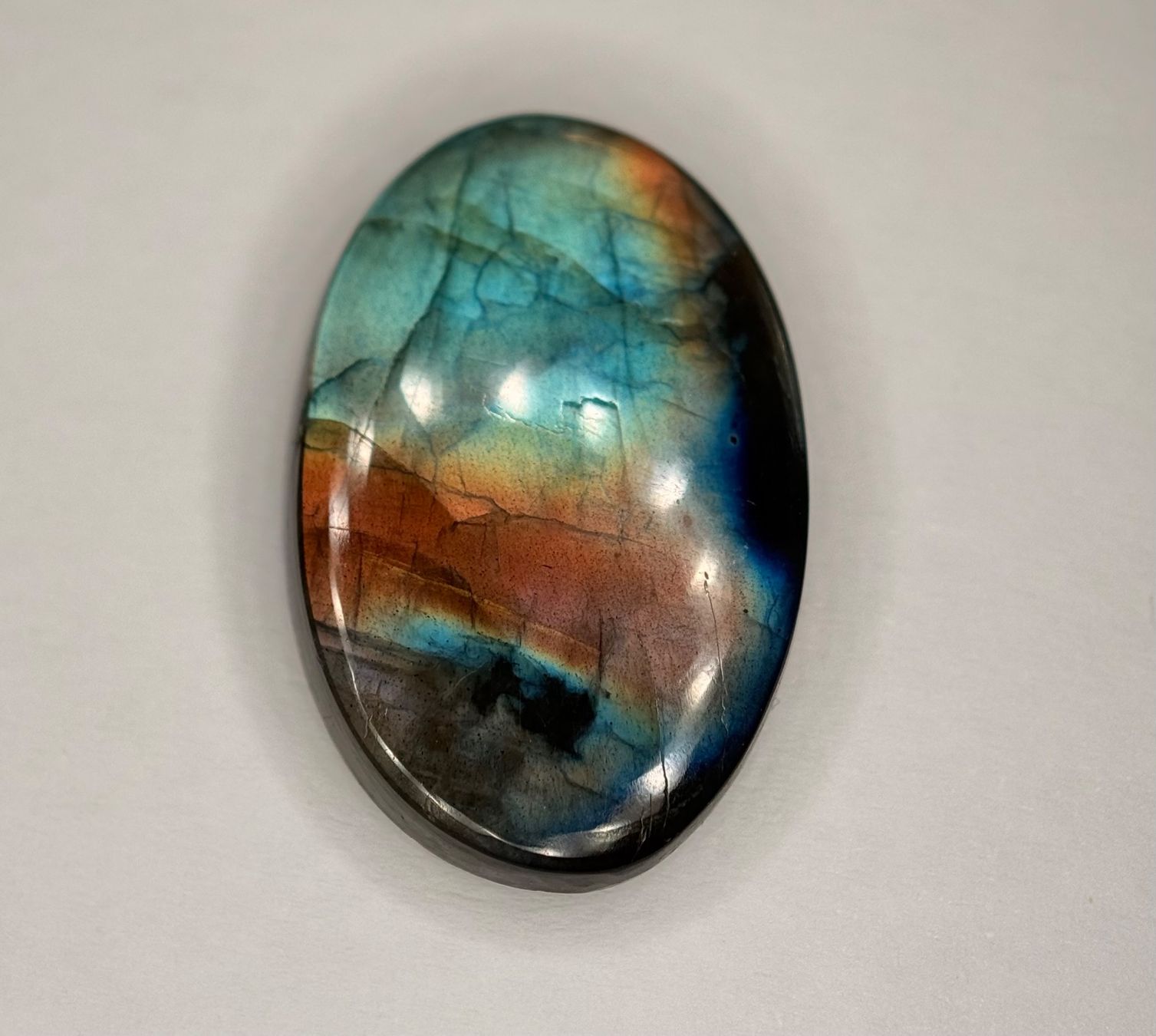 Edelsteine: Ab 1 Fr. - Top 19.54 ct unbehandelter Labradorit – Neu (gemäss Beschreibung) aus Mauren von LieGems 1