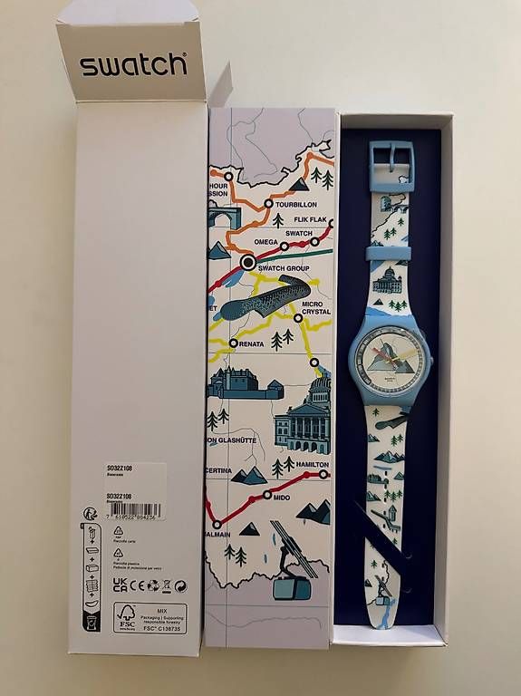 Swatch Orologi: Swatch Aktionärsuhr 2024 – Usato da Diepoldsau venduto da Take98
