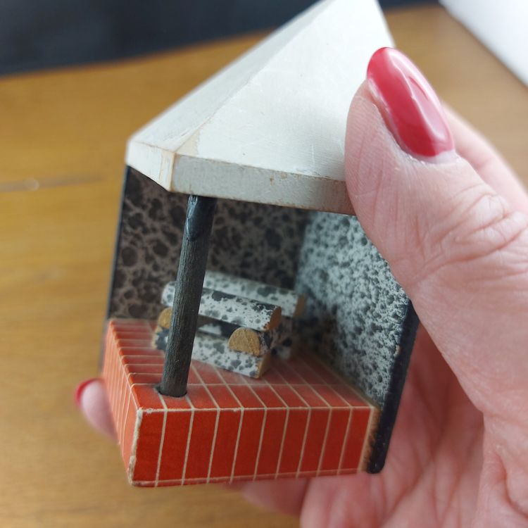 Melody Jane Puppenhaus-Kamin-Set 1:24 – Miniatur-Kamin Mit Zubehör – 7-teilig – Aus Zinn, Hergestellt In England