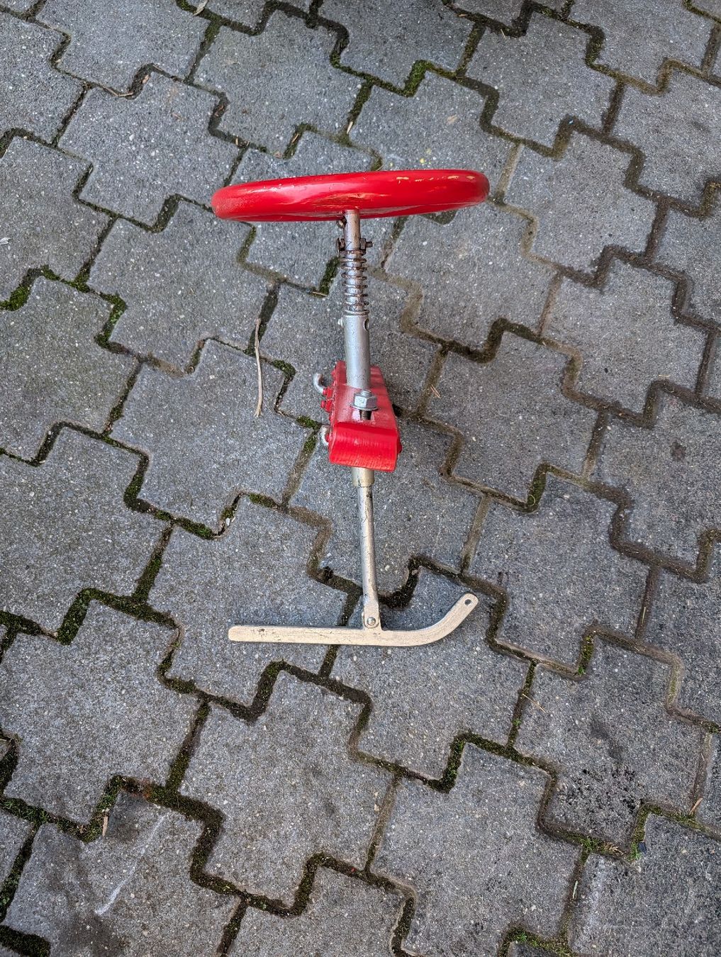 Xilografie: Lenkrad für Holzschlitten (Davoser) – Usato da Rorschach venduto da Obi-Wan85