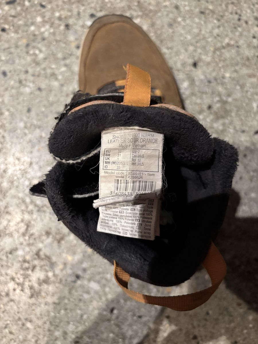 Decathlon Scarpe per ragazzi: Chaussures d'hiver decathlon pointure 33 – Usato da Sion venduto da tchana77 3