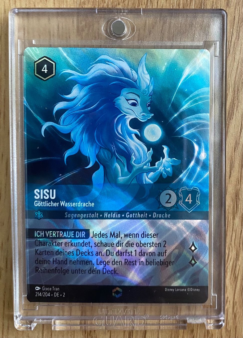 Disney Carte collezionabili: Disney Lorcana Sisu Enchanted DE – Nuovo (secondo la descrizione) da Rafz venduto da SaintCruz
