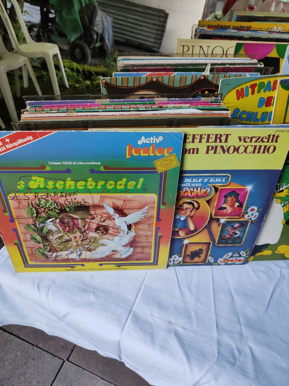 Dischi in vinile: Alte Kinder Märchen Schallplatten LPs – Usato da Belp venduto da mechtron 1