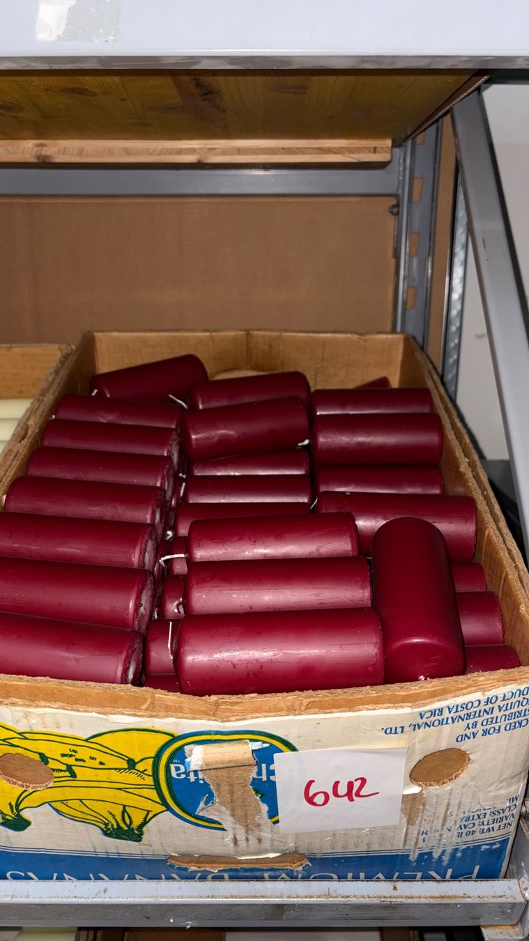 Candele: 642 Posten Kerzen aus Liquidation – Nuovo (secondo la descrizione) da Derendingen venduto da Meisterstuecke