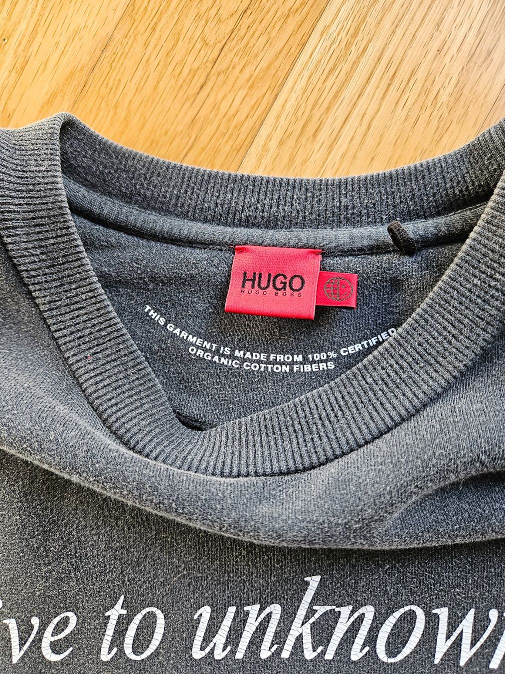 Hugo Boss Maglioni & Felpe: Neuertiger Statement Pullover HUGO by HUGO BOSS Gr. M Grau – Nuovo (secondo la descrizione) da Bolligen venduto da SwissDutchy_1973 2