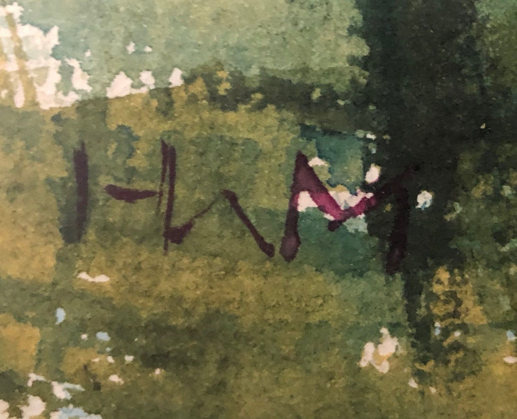Dipinti: Seen Landschaft, Aquarell – Usato da Röschenz venduto da Sharjah 3
