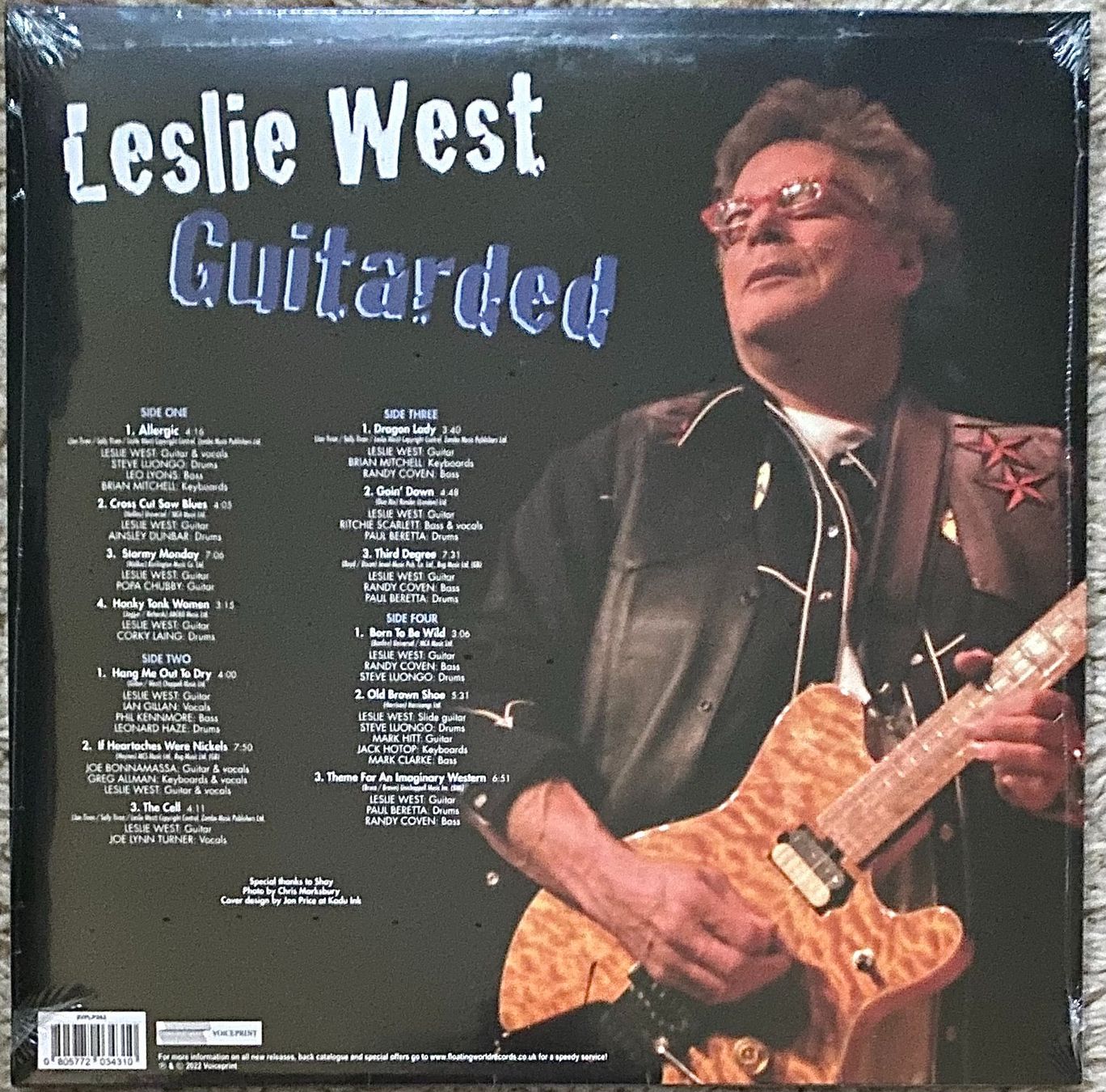 Dischi in vinile: Leslie West - Guitarded 2LP 2004 NEU/OVP – Nuovo e nell'imballaggio originale da Forch venduto da xtcpiemont 1
