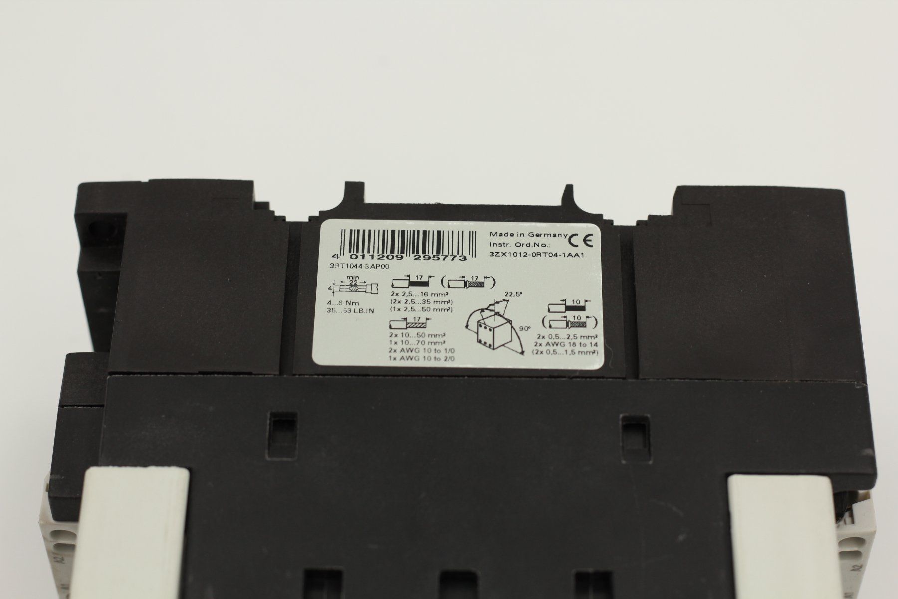 Siemens Componenti elettronici: Siemens Sirius 3RT1044-3AP00 – Usato da Winterthur venduto da Hint17 2