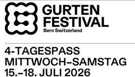 4-Tagespass Gurten Festival Bern 15.-18. Juli 2026