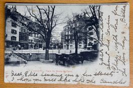 Historische Ansichtskarte Genf Place du Bourg-de-Four