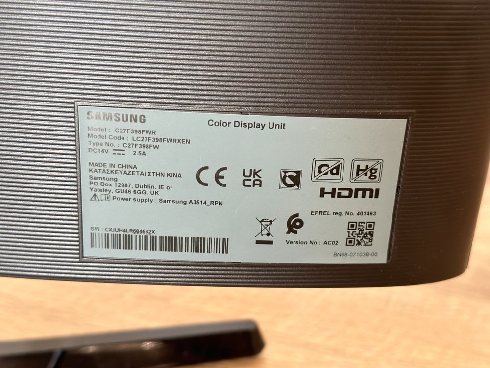 Samsung Color Display Unit 27 inch black/Noir/Schwarz Kaufen auf