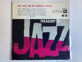 Earl Hines LP - & His Orchestra LP - Treasury Of Jazz 40