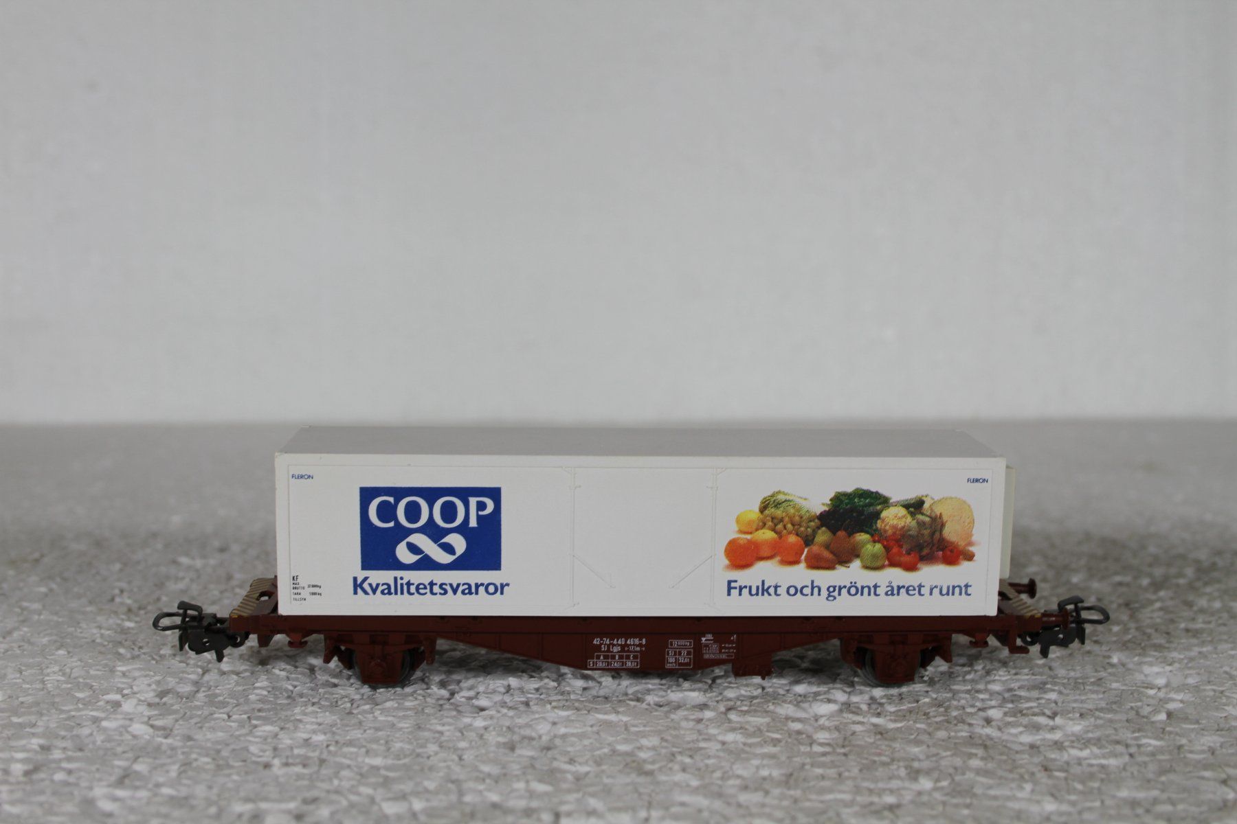 Märklin Modellini di ferrovie: Märklin 4673 SJ  COOP Güterwagen – Usato da Triesen venduto da cor_62ts 5