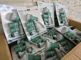 50 Sets 4-tlg Sprühpistole mit 8 Funktionen Gartenbrause