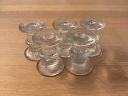 Kerzenständer aus Glas (Littala festivo Replika)