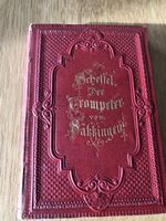 Antikes Buch 1879 (ex Libris) der Trompeter von Säckingen