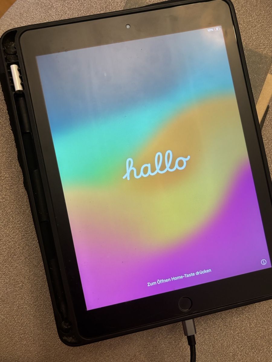 Apple Tablet PC: Apple iPad (6th Gen) with new screen protector – Gebraucht aus Regensberg von akon_ch