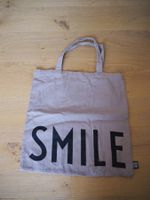 Design Letters Stofftasche/Tote Bag "Smile"