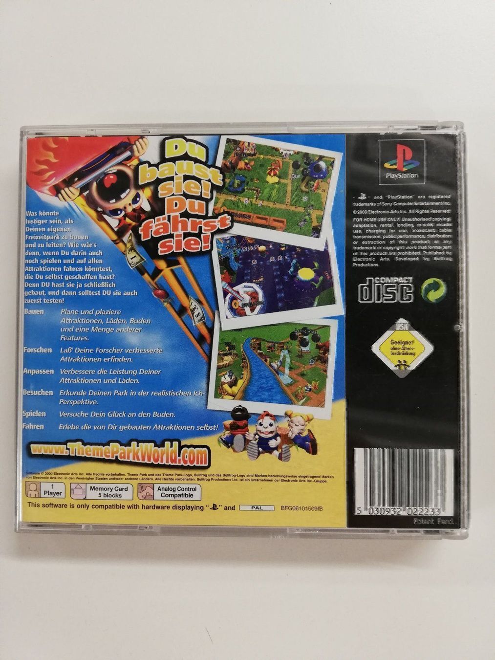 Sony Giochi: Theme Park World / Sony Playstation 1 – Usato da St. Gallen venduto da zorro_dc 1