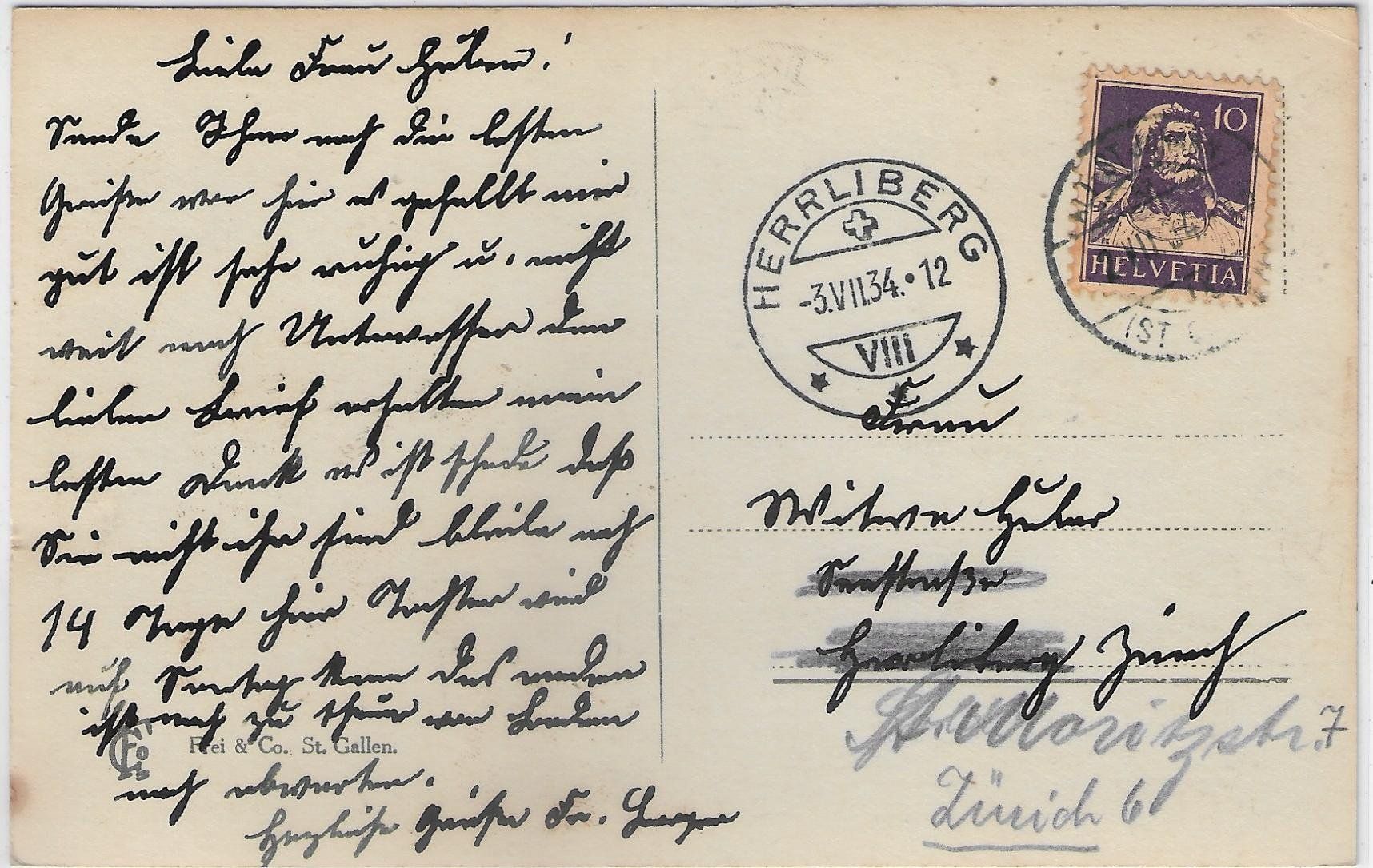 Cartoline postali: Sillamatt mit Scheibenstoll-Selun – Usato da Ettingen venduto da Kartenplanet 1