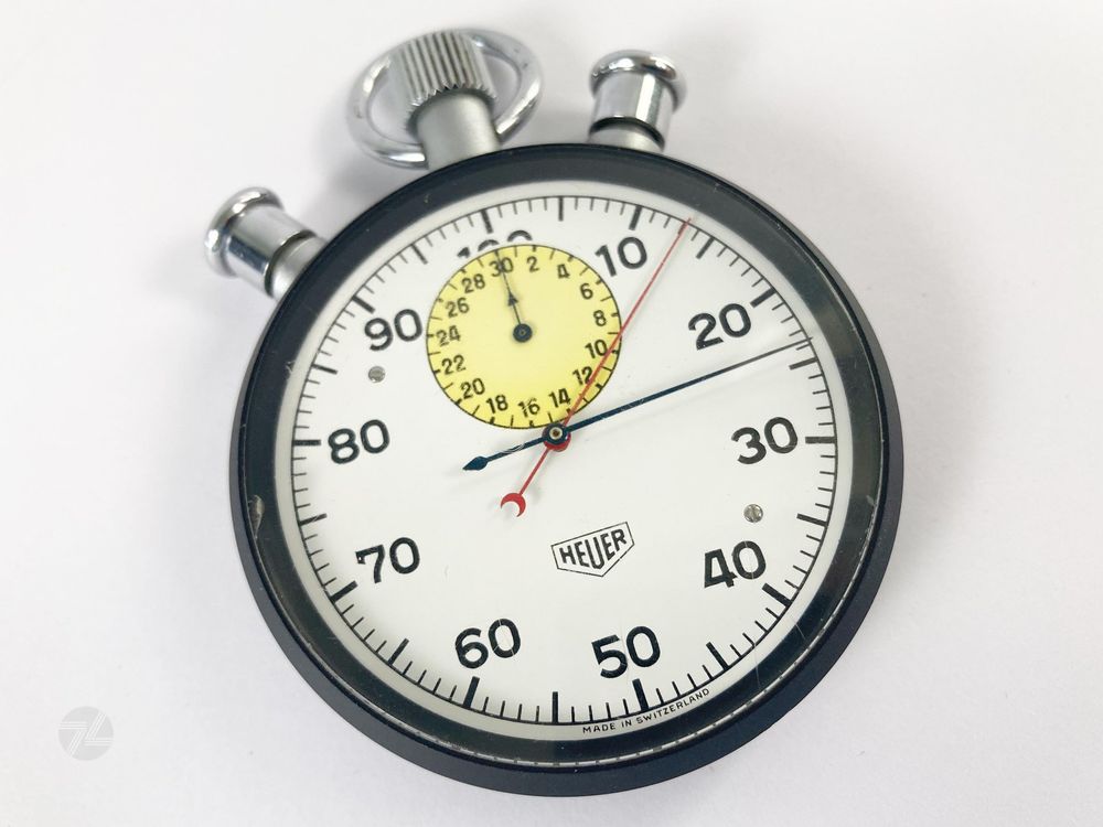 Heuer Schleppzeiger-Stoppuhr Und Zeituhr Ref.11.402 – NRQIE