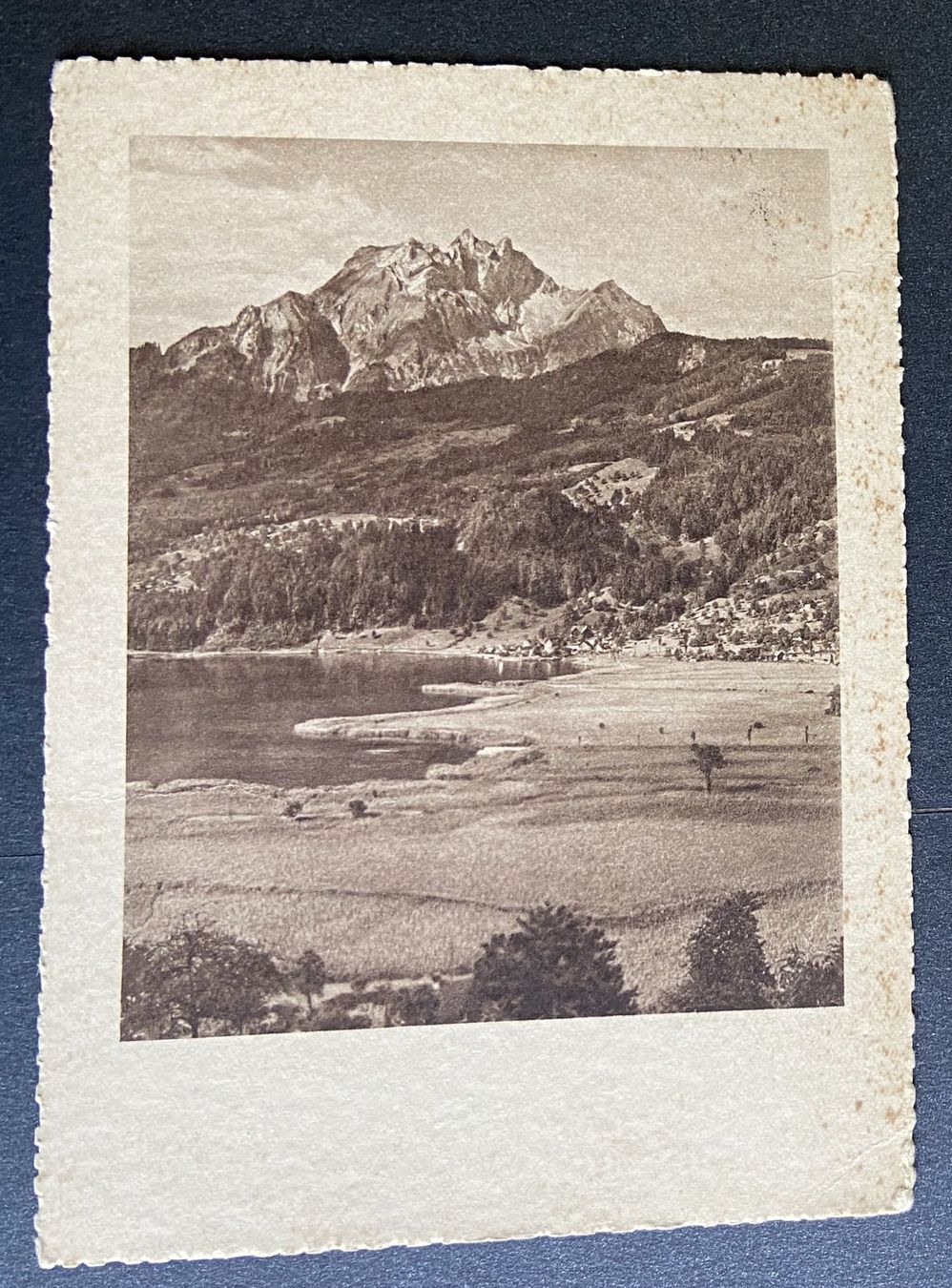 Cartoline postali: AK Pilatus mit Horwerbucht – Usato da Böckten venduto da Hansi36
