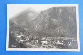 GRONO - Gesamtansicht - Bahnstempel 1935